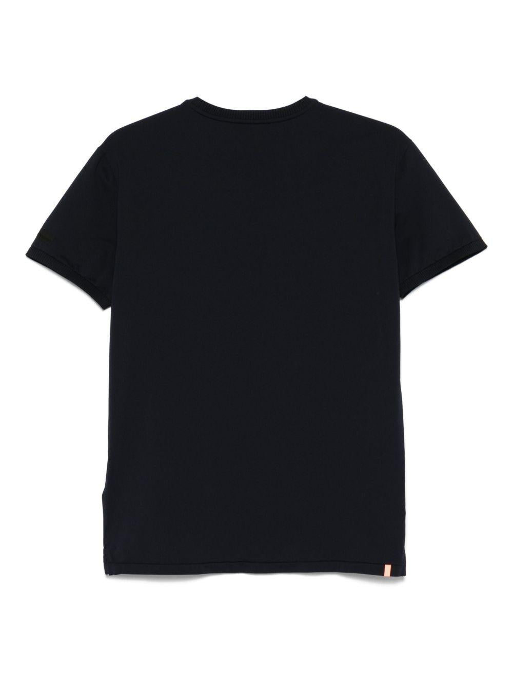 Maglia oxford gdy shirty blu/nero