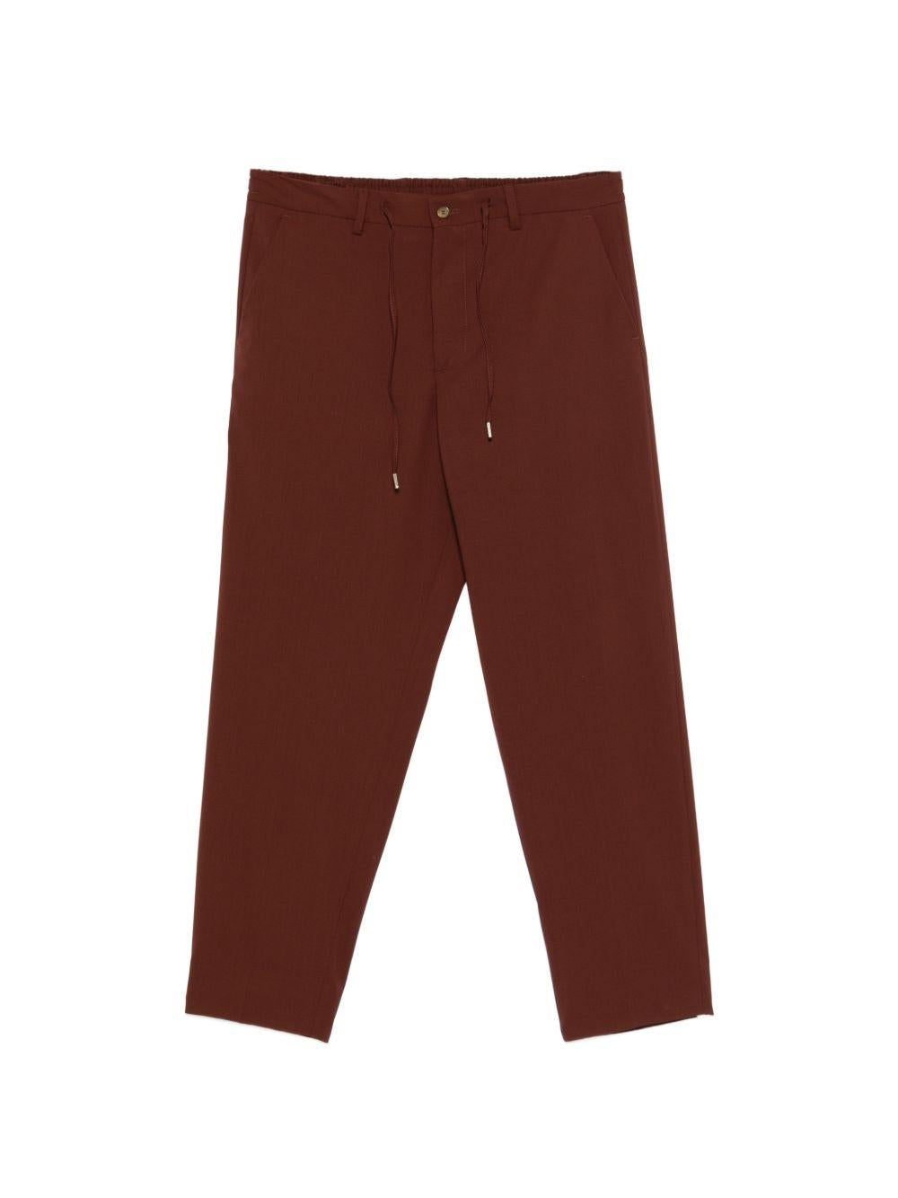 Pantaloni ruggine con coulisse COVENTS300082 00183 BRIGLIA 