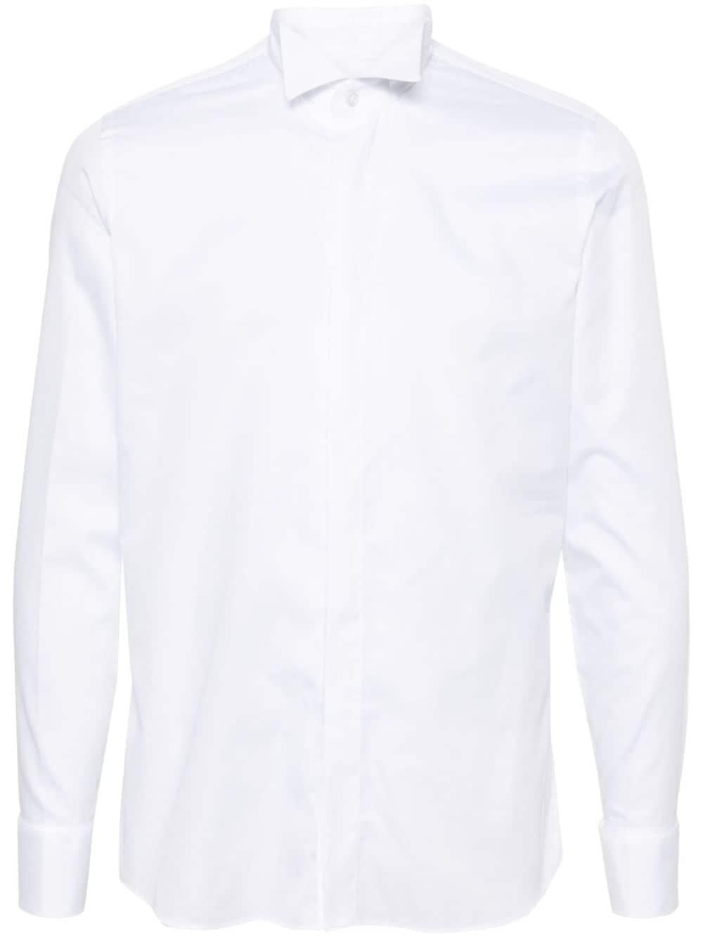 Camicia classica bianca ROWNS840040 X1028 TAGLIATORE 