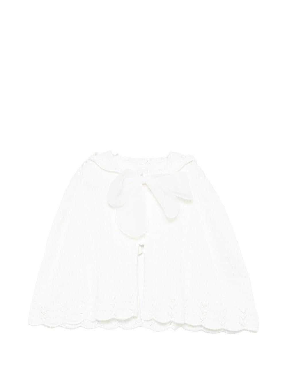 Mantella in cotone con fiocco EV34042 C2 MARLU' KIDS 