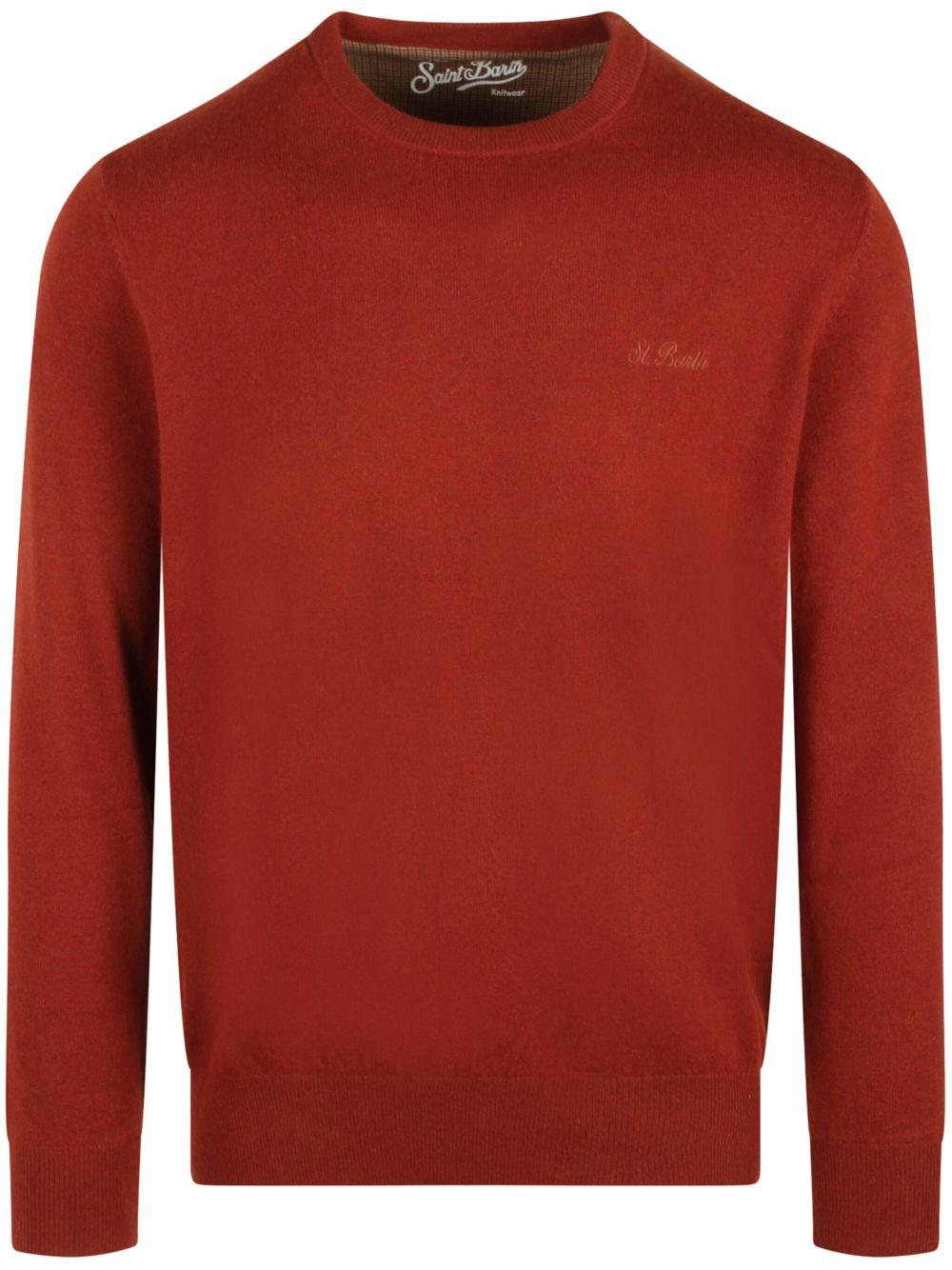 Maglione regent ruggine REGE003 00830G MC2 SAINT BARTH 