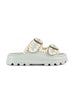 Eva one-piece slide two buckles Tea