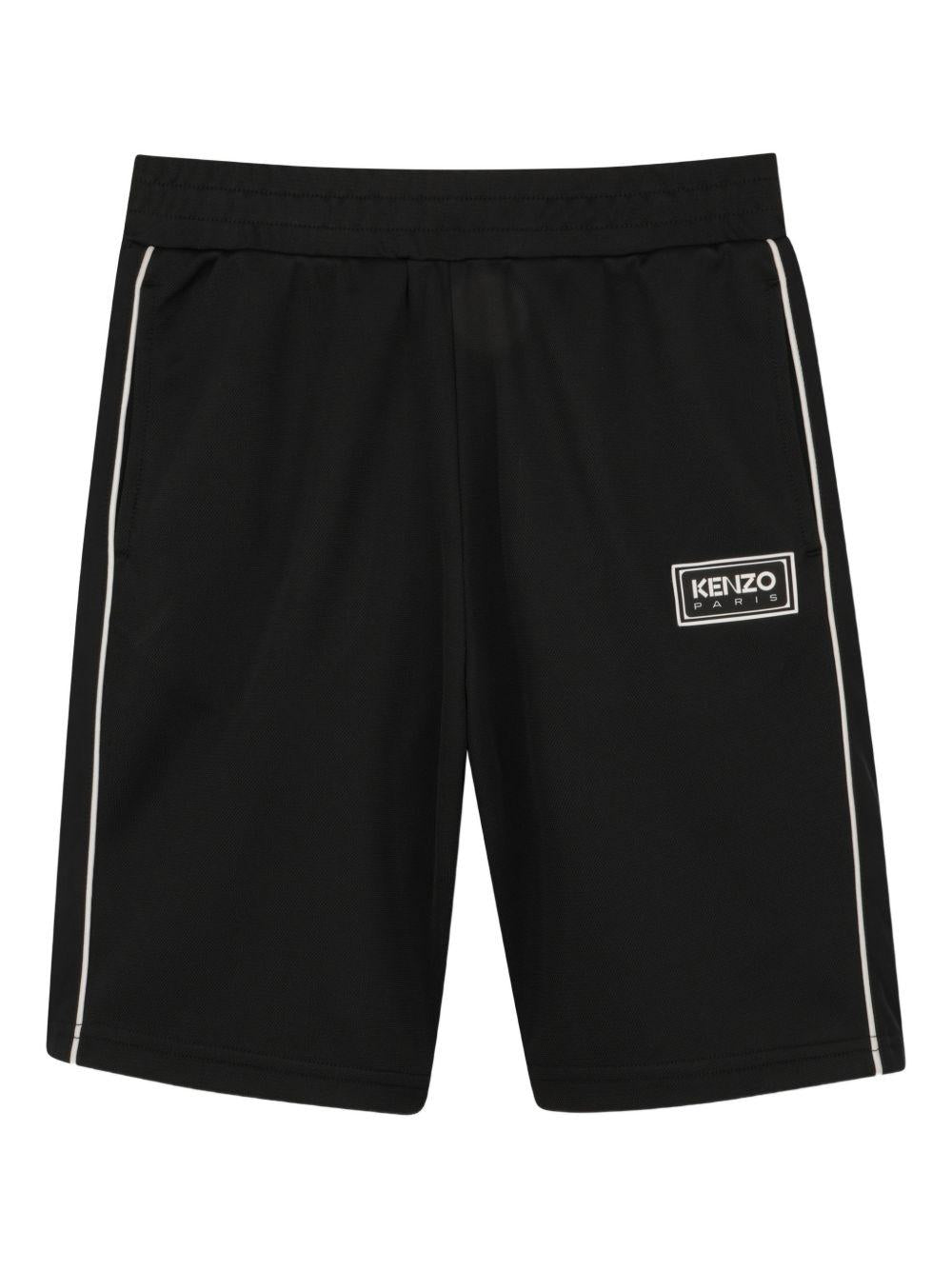 Bermuda sportivi con bande laterali K61728 09B KENZO KIDS 