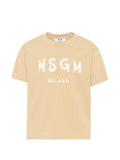 T-shirt con logo bianco