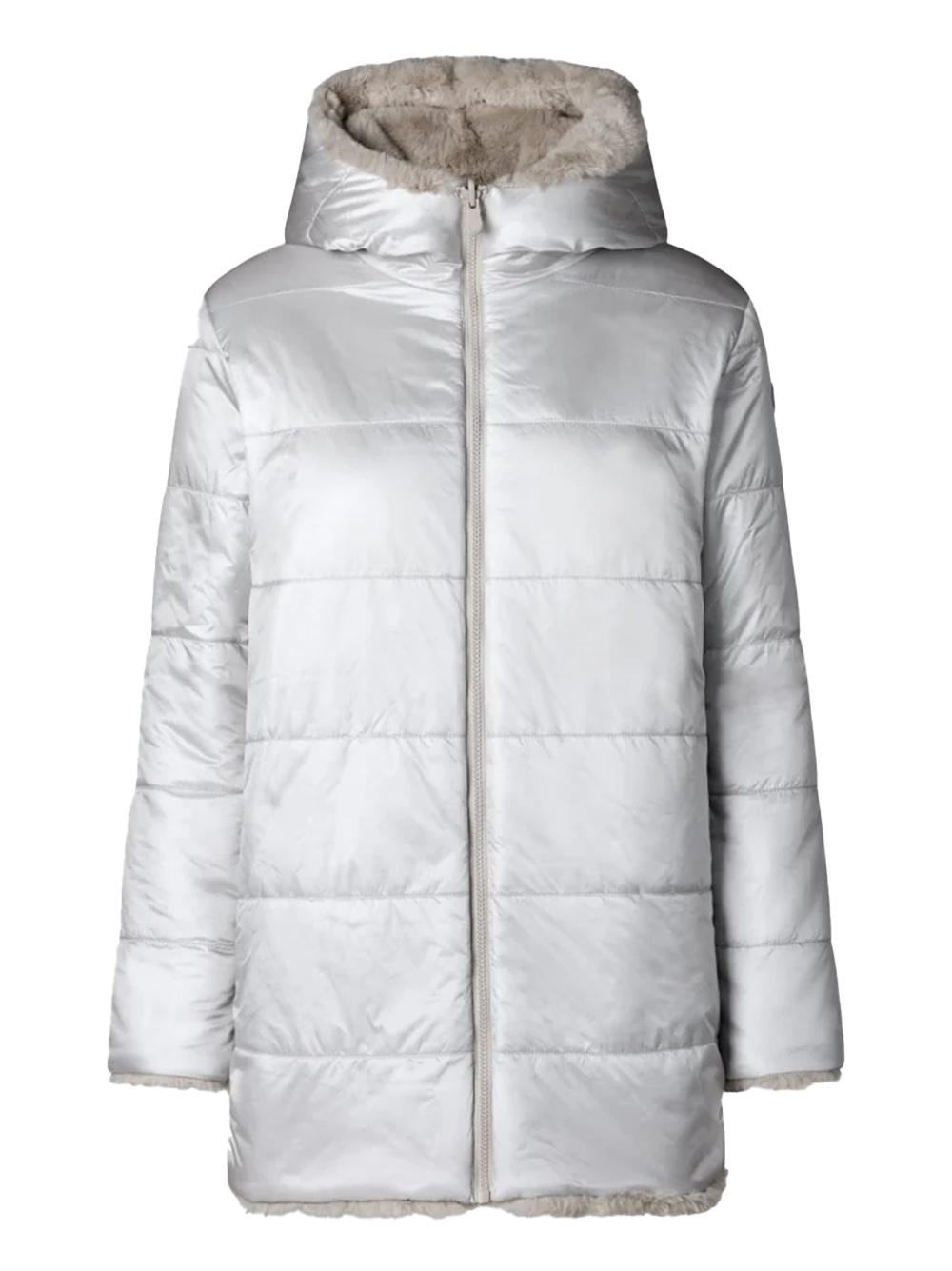 Giacca Bridget reversibile pelliccia ecologica D40070WFURY19 10034 SAVE THE DUCK 