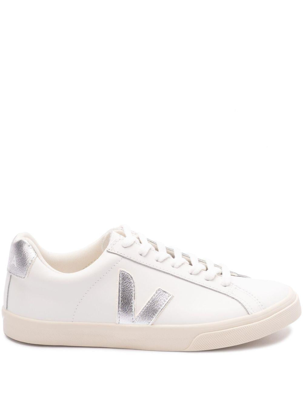 Sneakers ESPLAR LEATHER  bianca/argento EO0203883 BIANCOARGENTO VEJA 