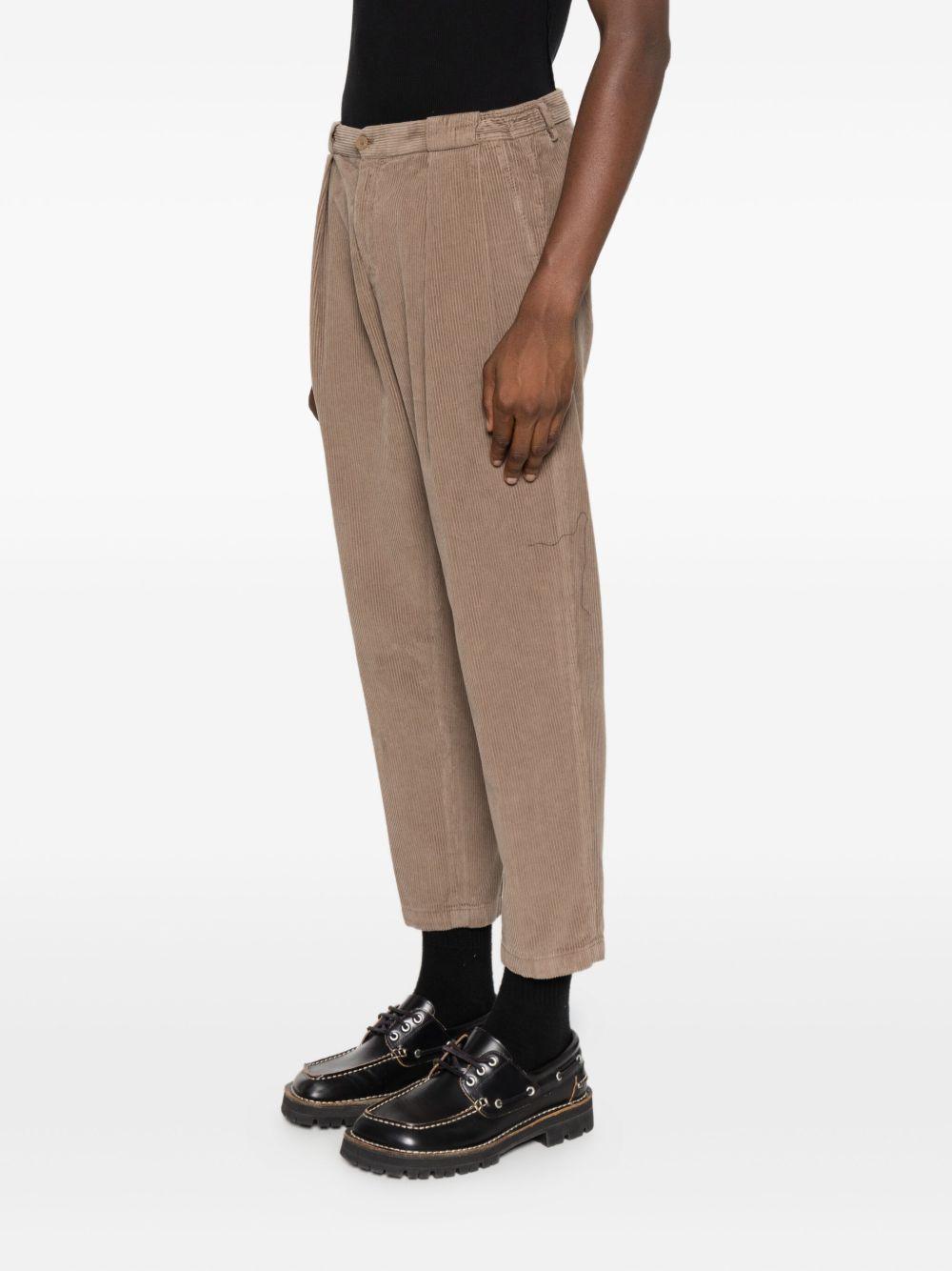 Pantaloni Corti in Velluto a Coste PORTOBELLOD400045 00036 BRIGLIA 