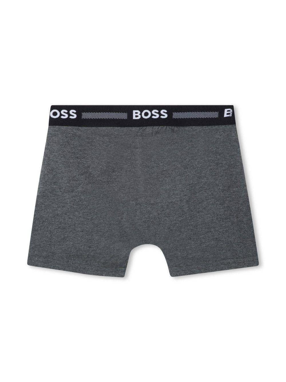 Set boxer grigio (2pz) J51747 A81 BOSS KIDSWEAR 
