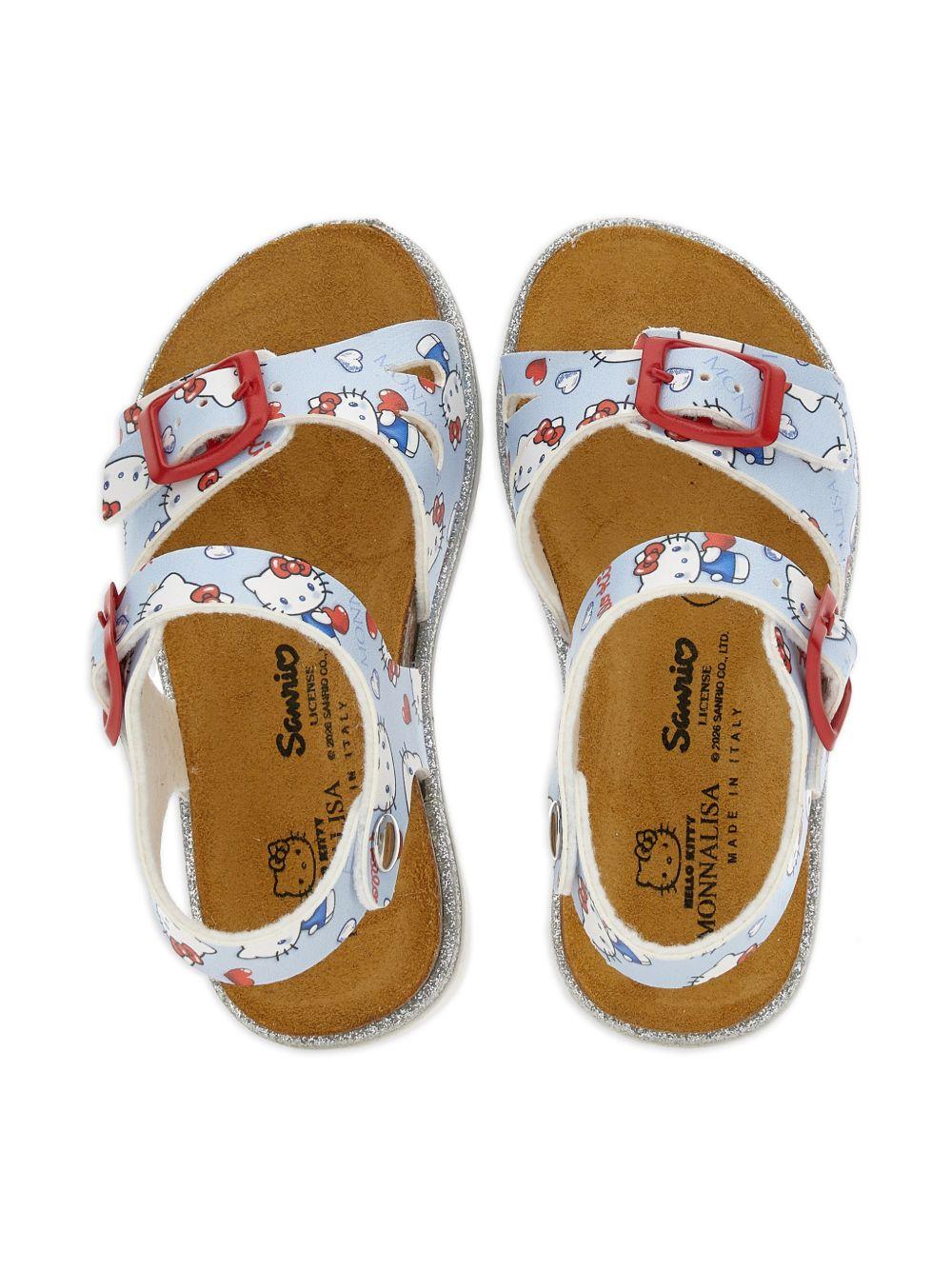Sandali con chiusura a fibbia 8CG0147702 5244 MONNALISA KIDS 