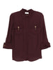 Camicia Maniche Lunghe con Dettagli Ciondolo