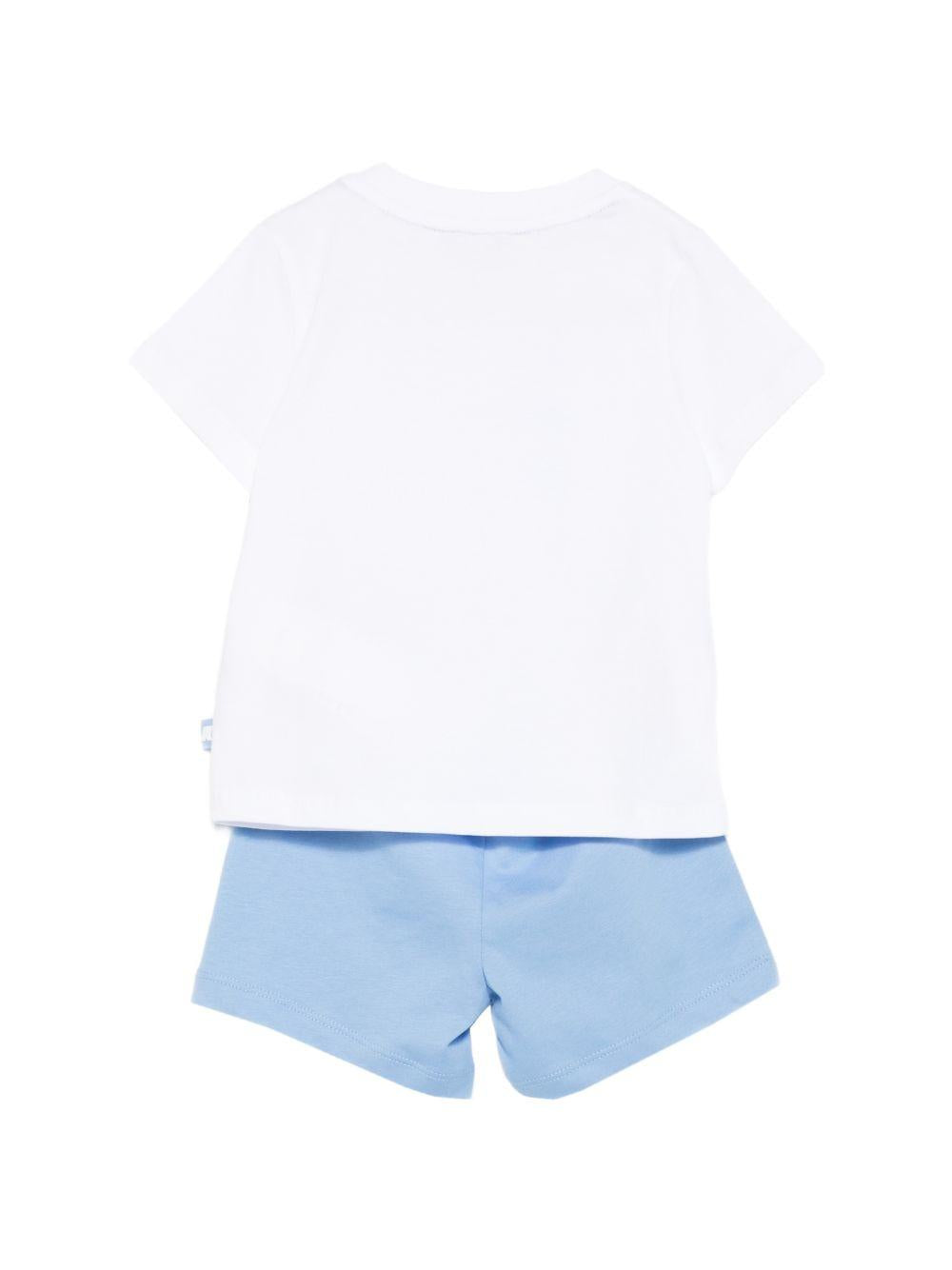 Completo t-shirt e shorts in cotone K2151EW C0V K-WAY KIDS 
