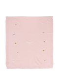 Coperta Rosa per Bambini con Ricami