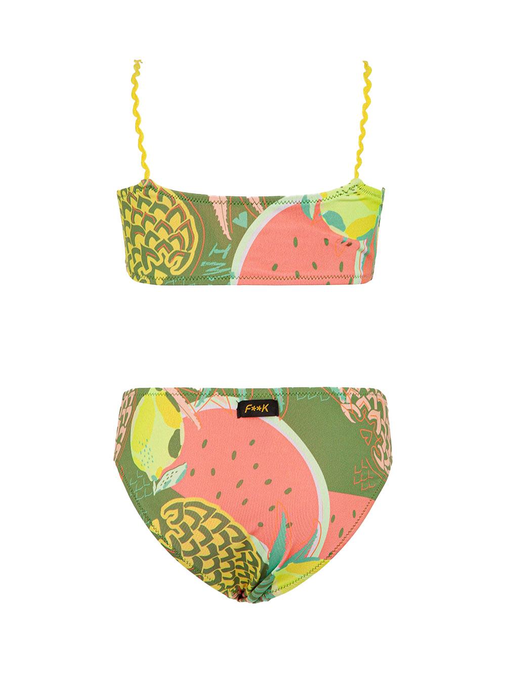 Costume con fantasia all-over stampata (2pz)