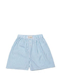 Shorts a righe con bottoncini