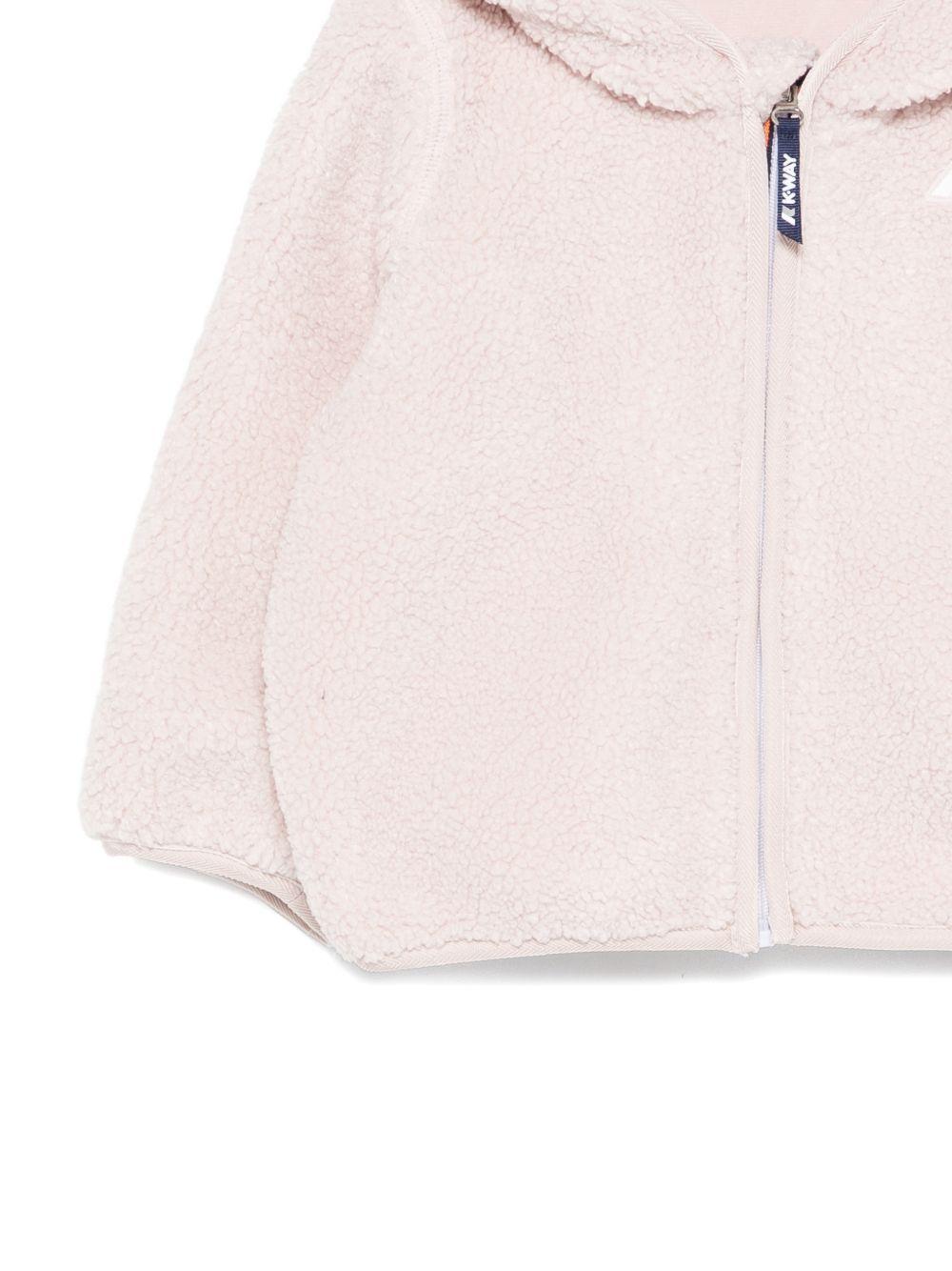 Tuta sportiva bianca girocollo K41478W B3H K-WAY KIDS 