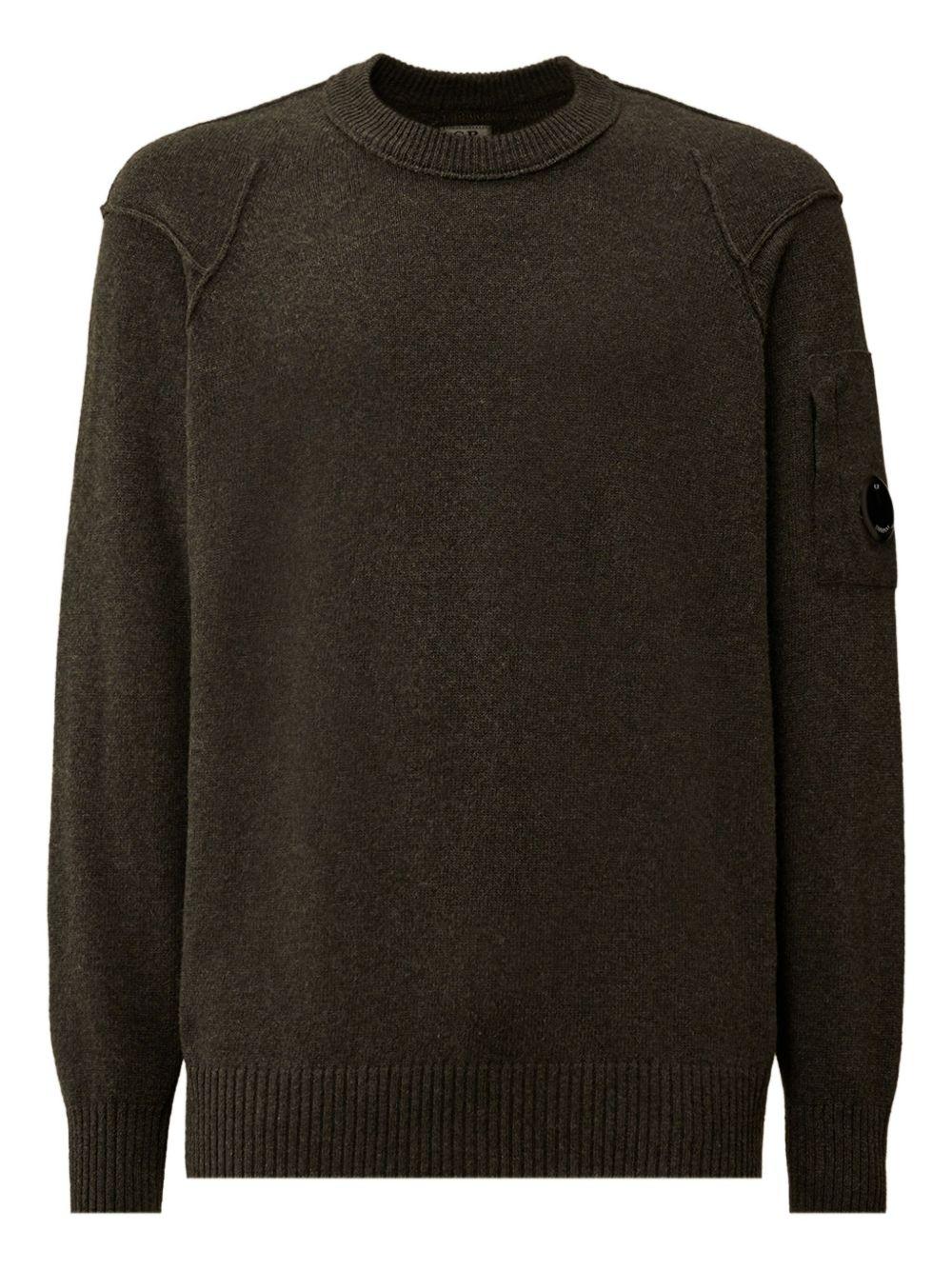 Maglione con Tasca Lens 19CMKN707A110149A 978 CP COMPANY 