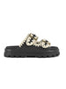 Eva one-piece slide two buckles nero