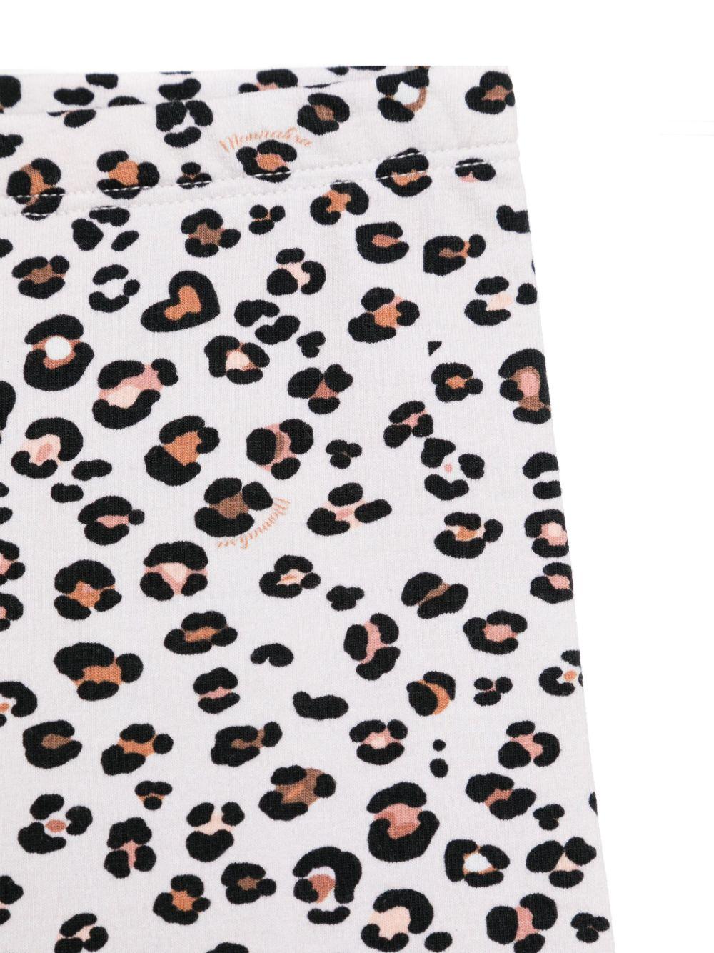 Short leopardato elasticizzato