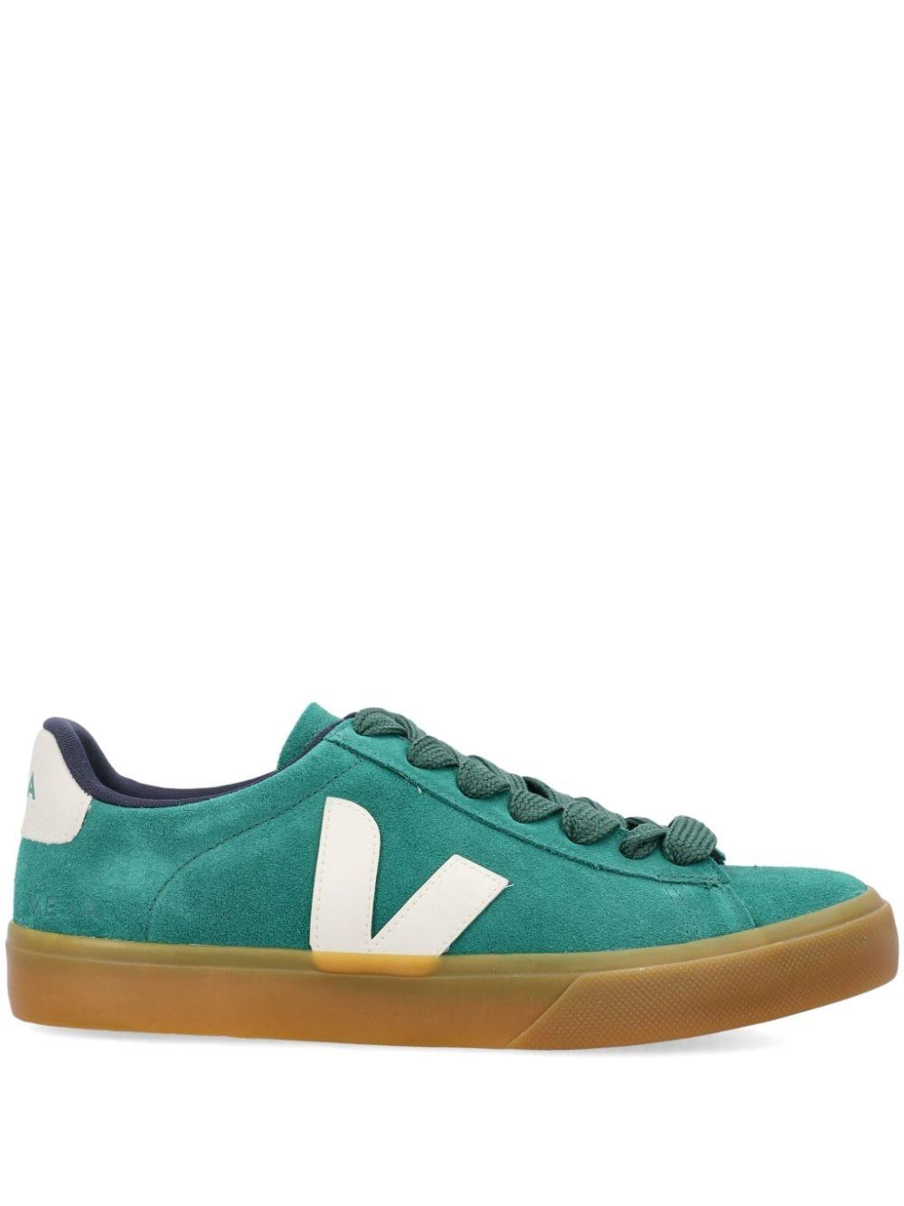Sneakers campo bold suede verdi CP0303695 GOLFPIERRE VEJA 