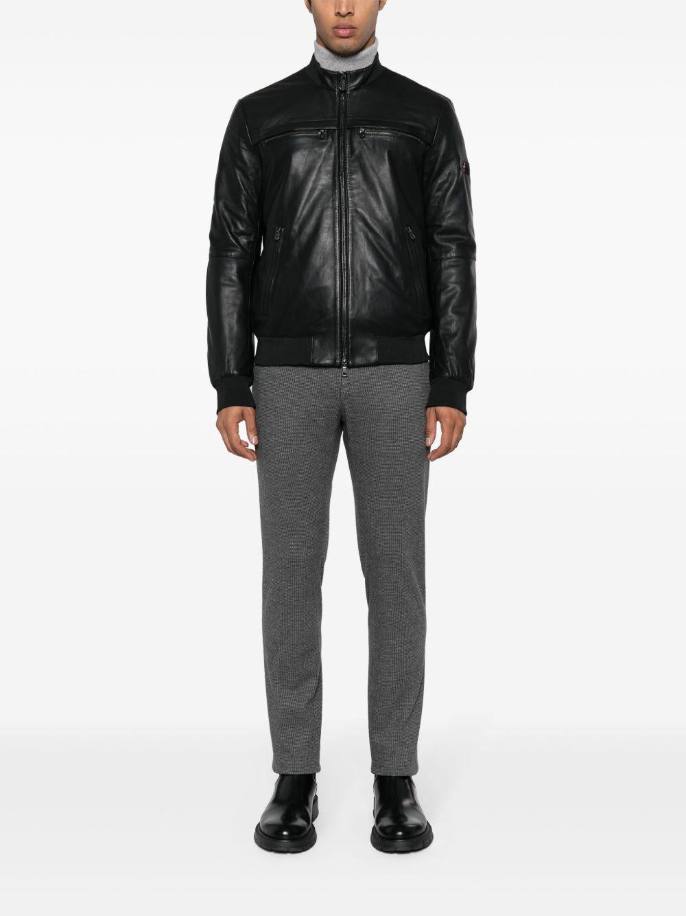 Giubbino sands leather ws04 nero