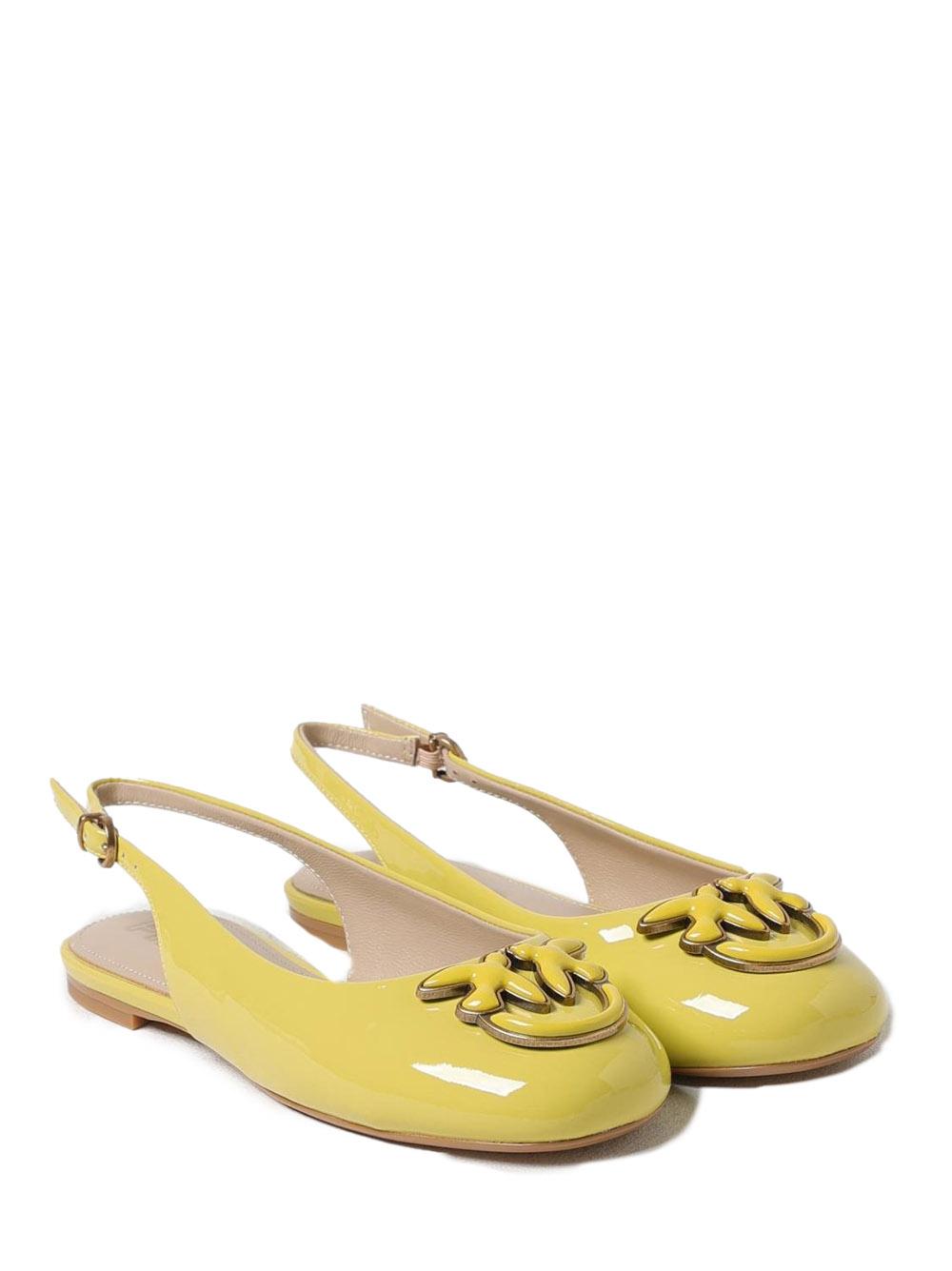Ballerina Mabby 01 lime SD0247E002 S24 PINKO 