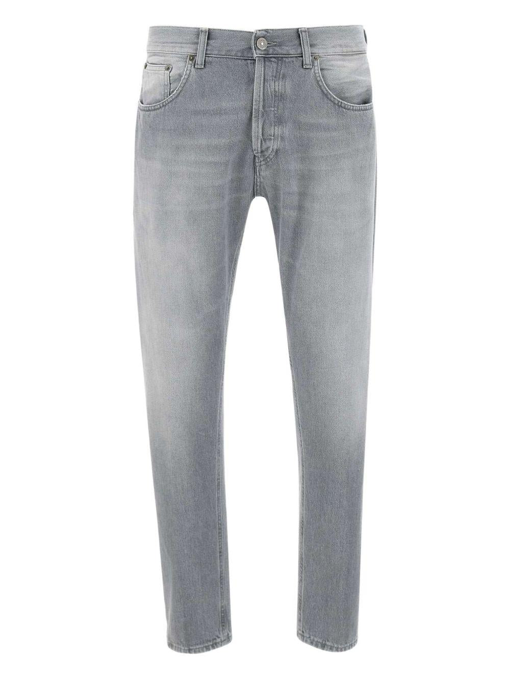 Jeans dian grigio con sfumature