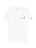 T-shirt in cotone organico con ricamo