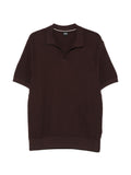 T-shirt in cotone con scollo a V