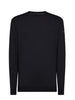Maglione maxell round blu/nero