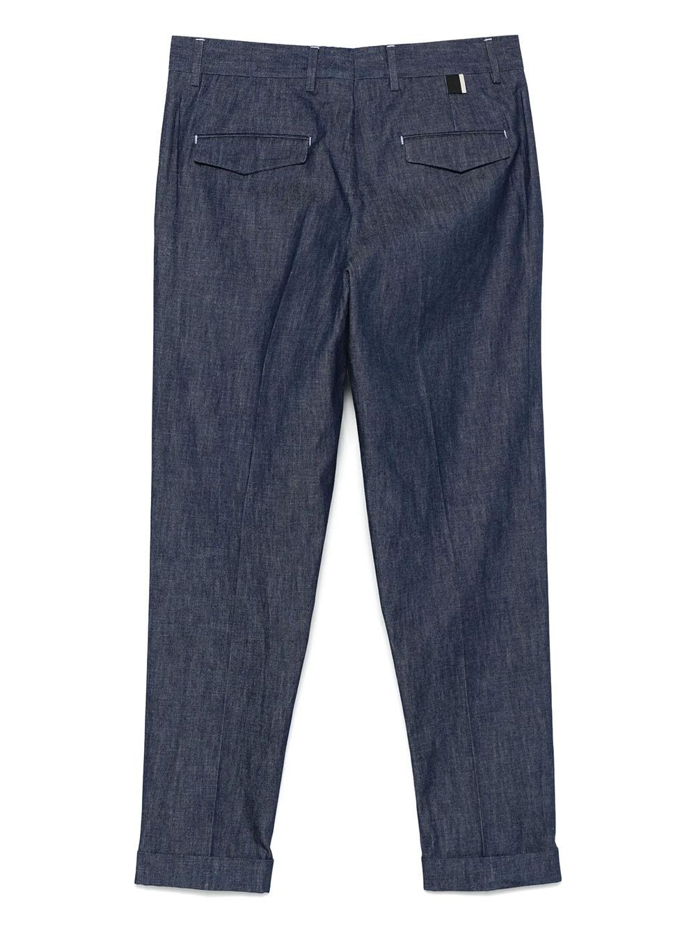 Pantalone Oyster effetto denim L1PSS256878 E078 LOW BRAND 