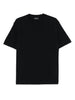 T-shirt blu texturizzata