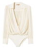 Blusa Donna Bianca a Portafoglio