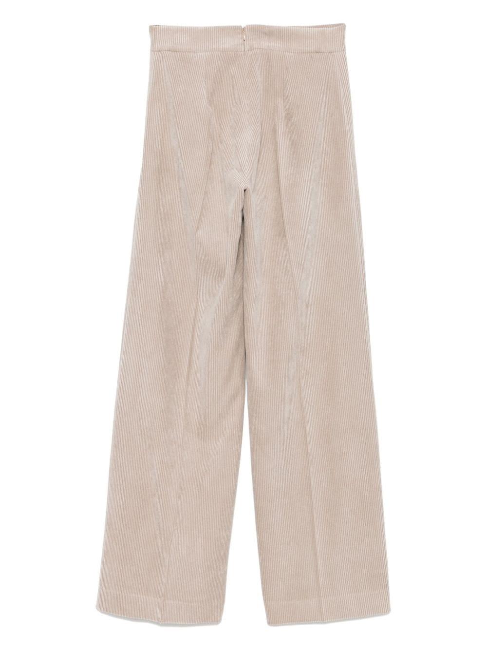 Pantalone a coste nocciola