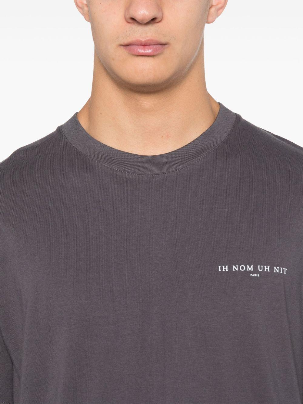 T-shirt grigia Mask Authentic retro