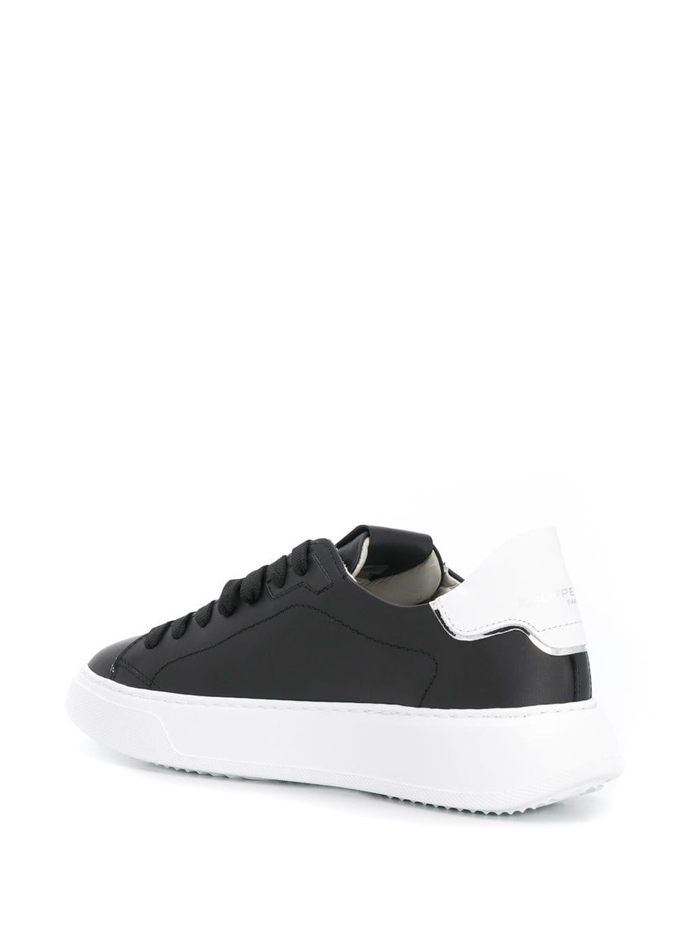 Sneakers Temple nera opaca BTLD V005 NERA PHILIPPE MODEL 