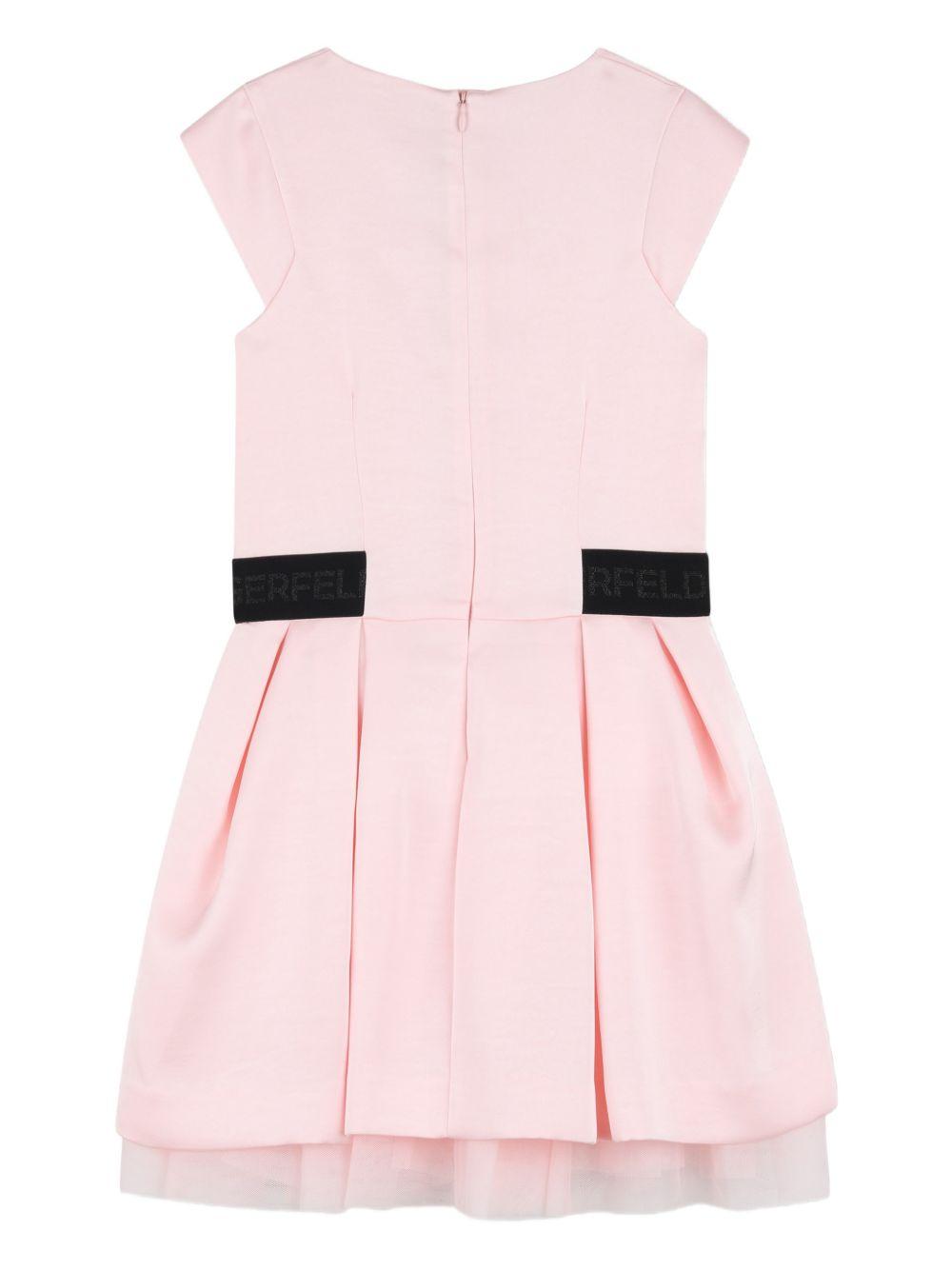 Abito con cintura elastica in vita Z31143 46F KARL LAGERFELD KIDS 