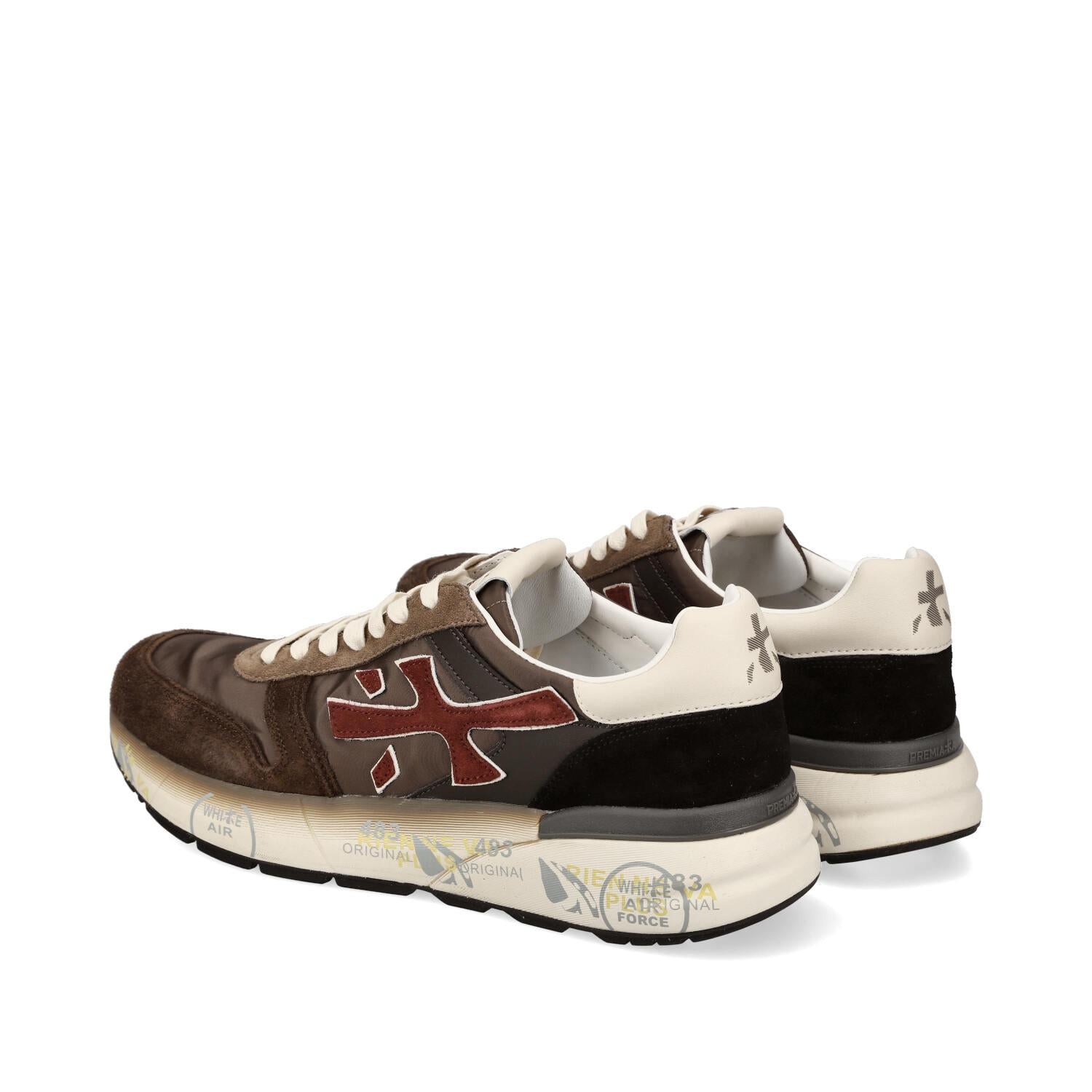 Sneakers MIck in Camoscio e Nylon Marrone MICK 7714 PREMIATA 