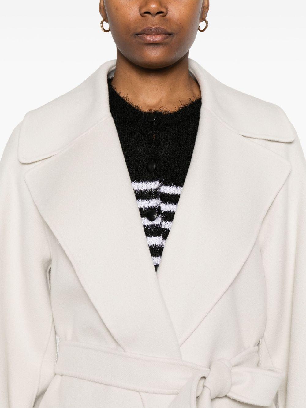 Cappotto in Lana Vrgine con Cintura 2529016011600 016 MAX MARA 'S 