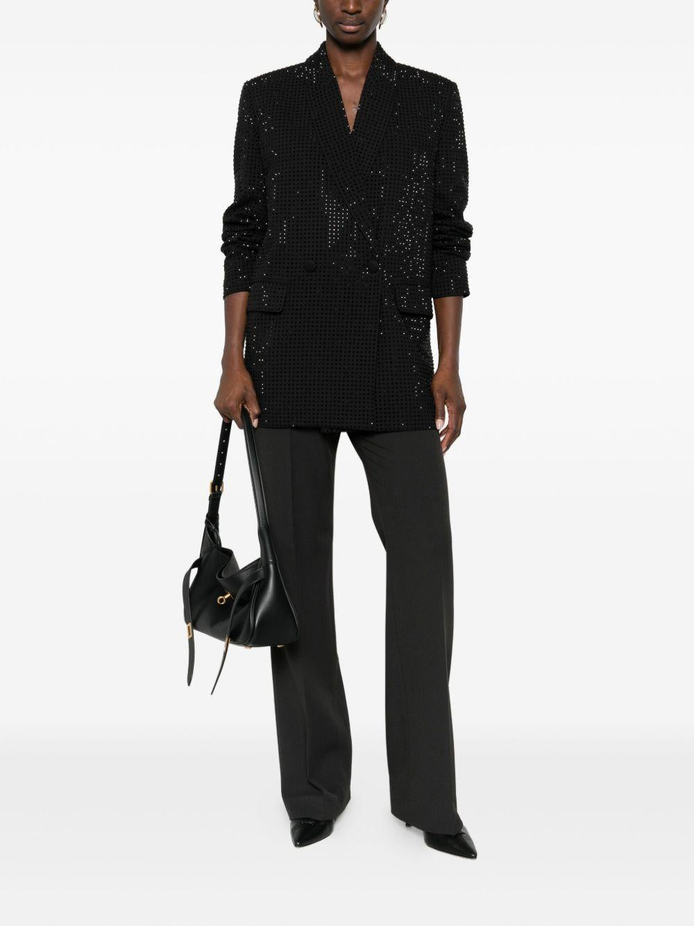 Blazer doppiopetto con bottoni decorativi 104456A287 Z99 PINKO 