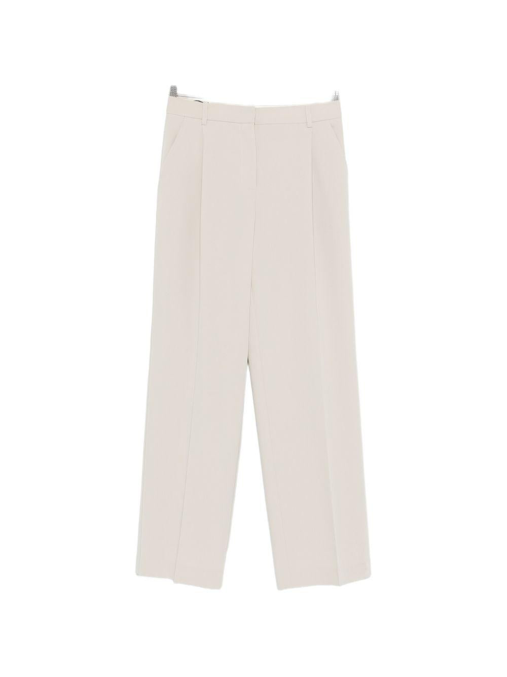 Pantaloni in jersey con pieghe 106607A18E I18 PINKO 