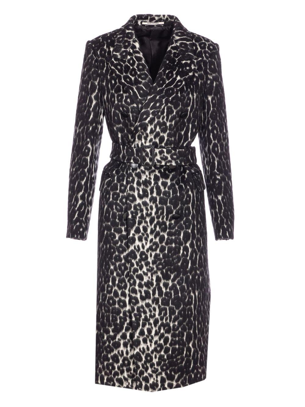 Cappotto Doppiopetto con Stampa Leopardata JOLECC290010N1057 2111 TAGLIATORE 