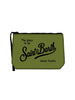 Pochette Aline verde loho nero
