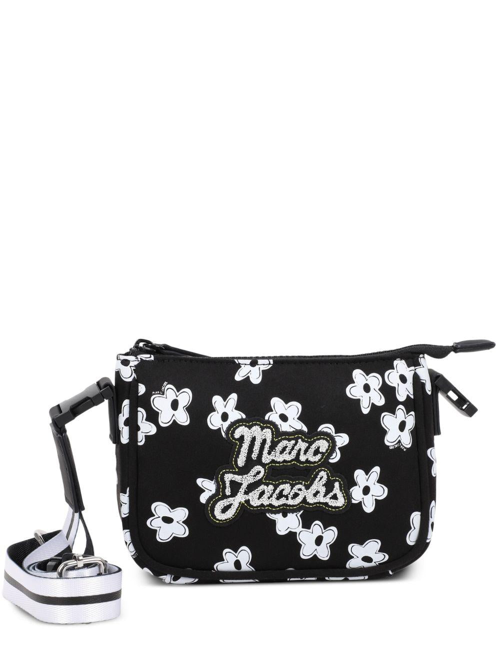 Borsa a tracolla con stampa floreale e logo W60835 09B MARC JACOBS KIDS 