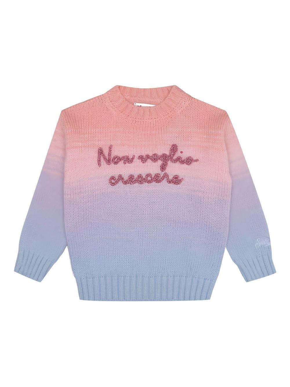 Maglione con Ricamo Effetto Sfumato JSS001 00636G MC2 SAINT BARTH KIDS 