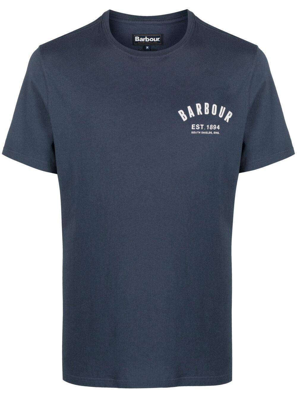 T-shirt in cotone con logo MTS0502 NY31 BARBOUR 