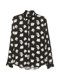 Camicia in viscosa con stampa