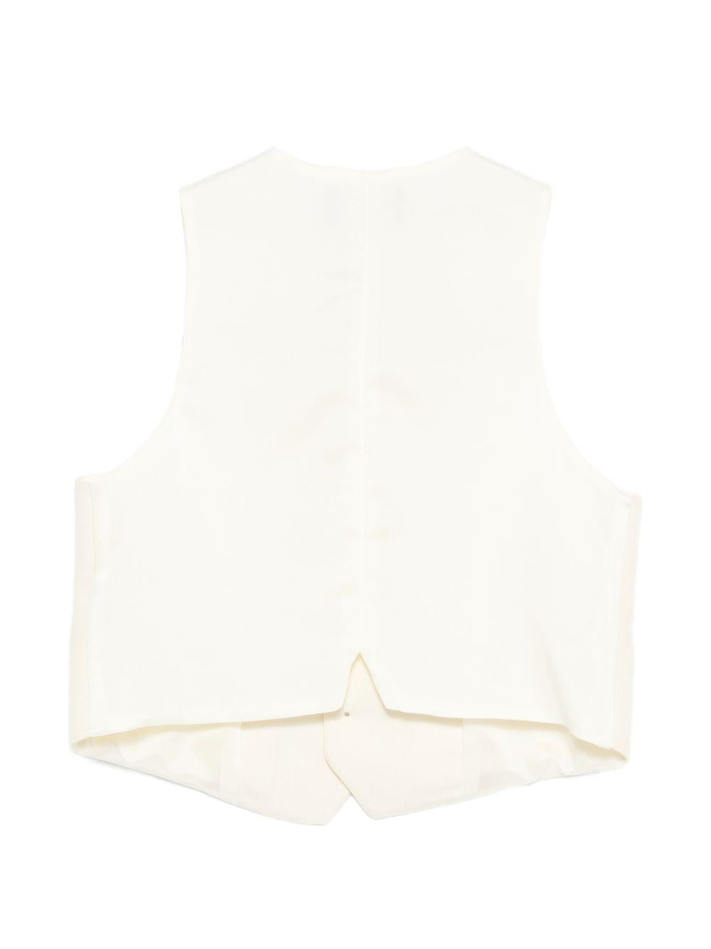 Gilet panna con bottoni EB000905AF21040 U1079 EMPORIO ARMANI KIDS 
