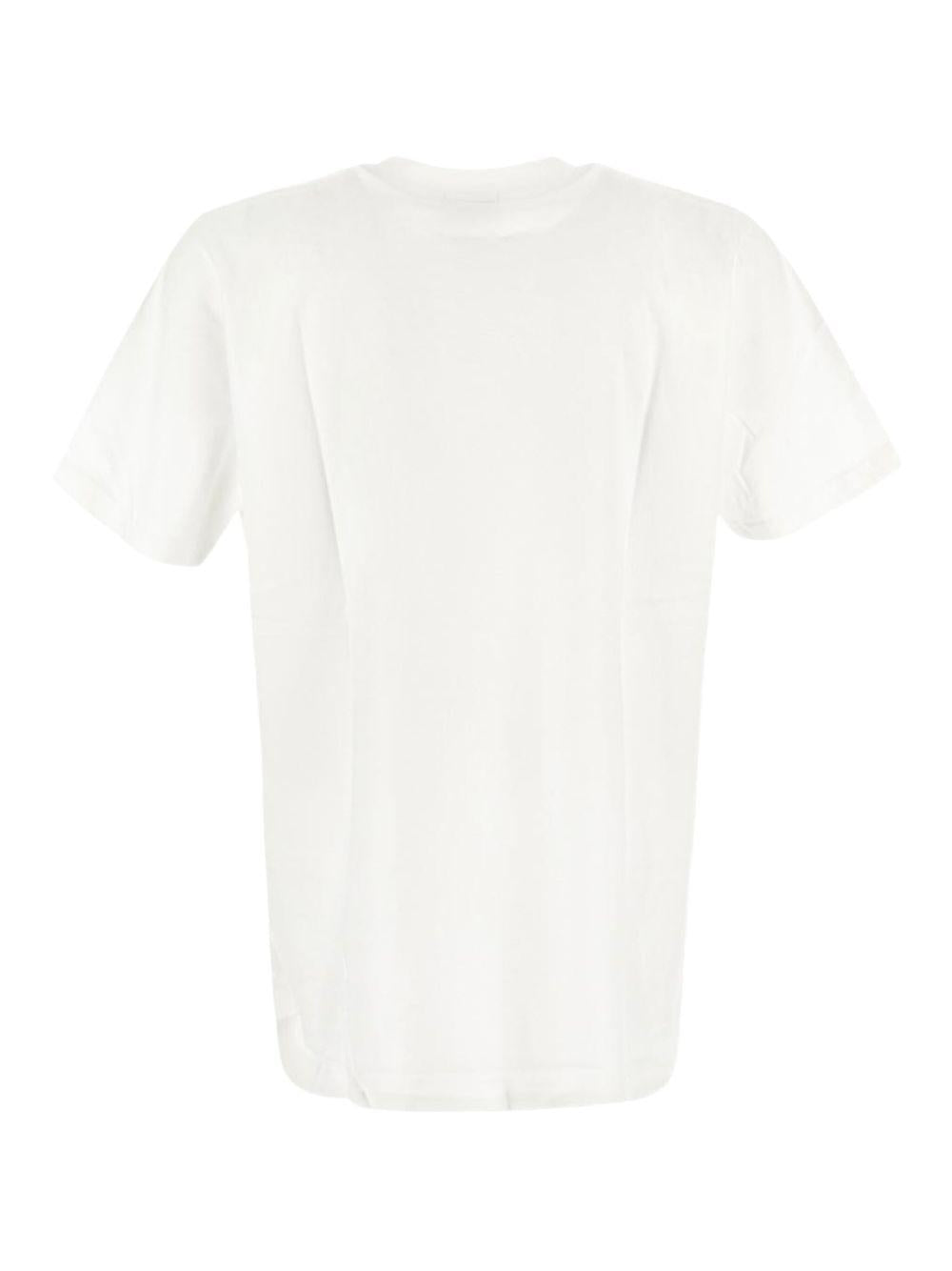 T-shirt Bianca con Stampa TF2408 WHITE FAMILY FIRST MILANO 