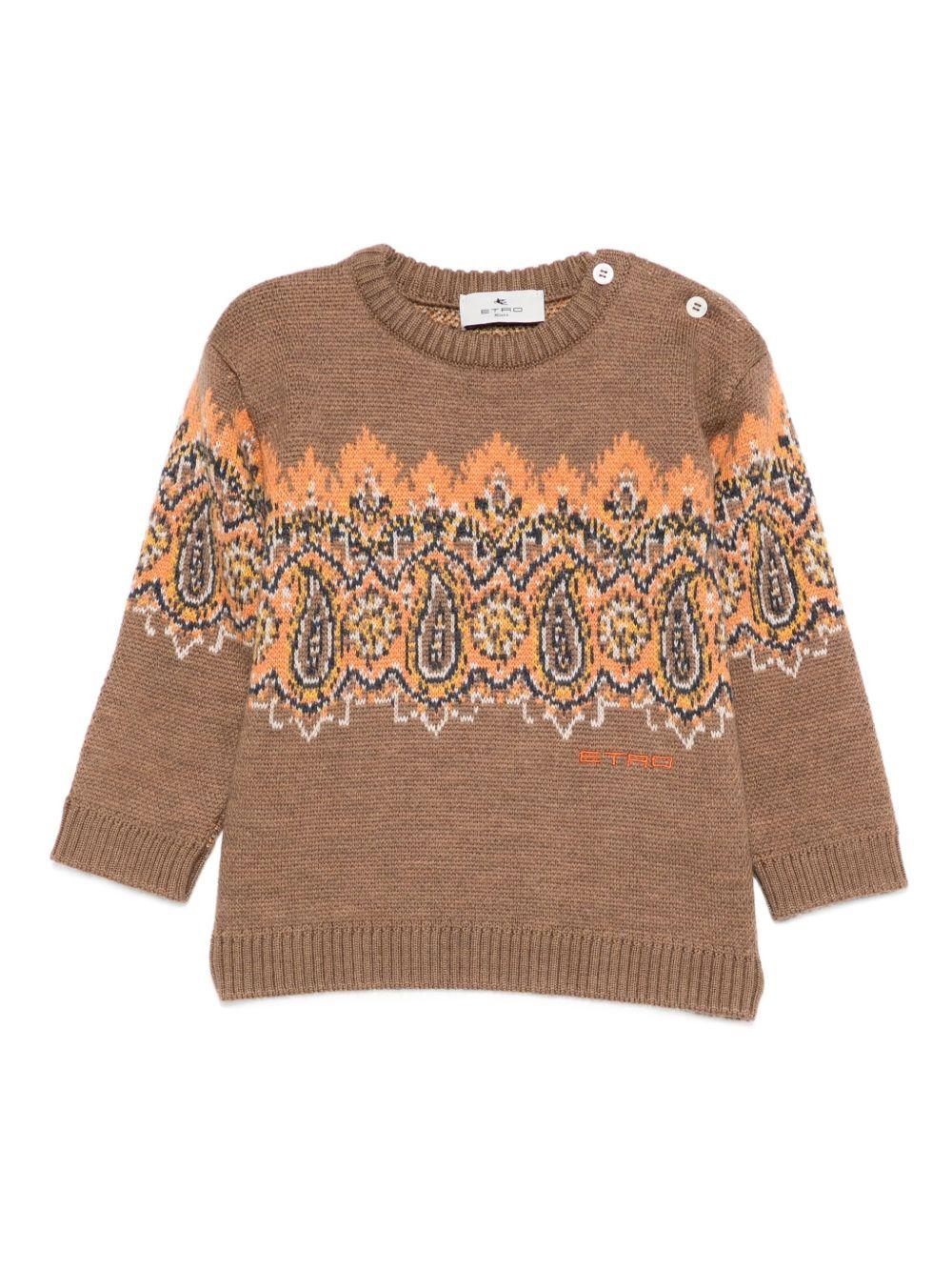 Maglione con Motivo Paisley GX9540W0033 877MC ETRO KIDS 