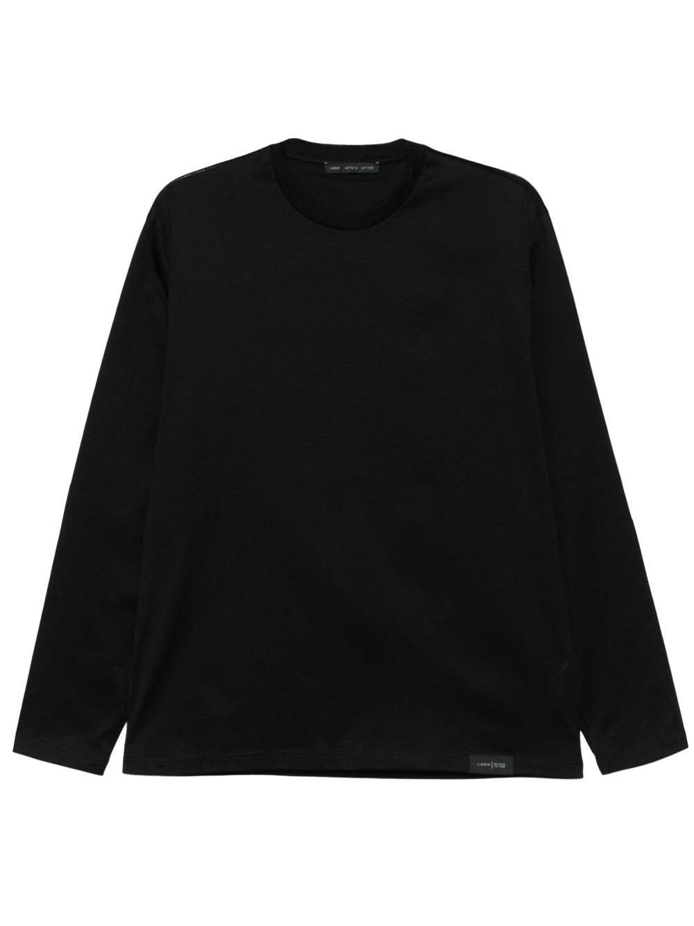 Maglia b237 nera L1TFW24256530 D001 LOW BRAND 